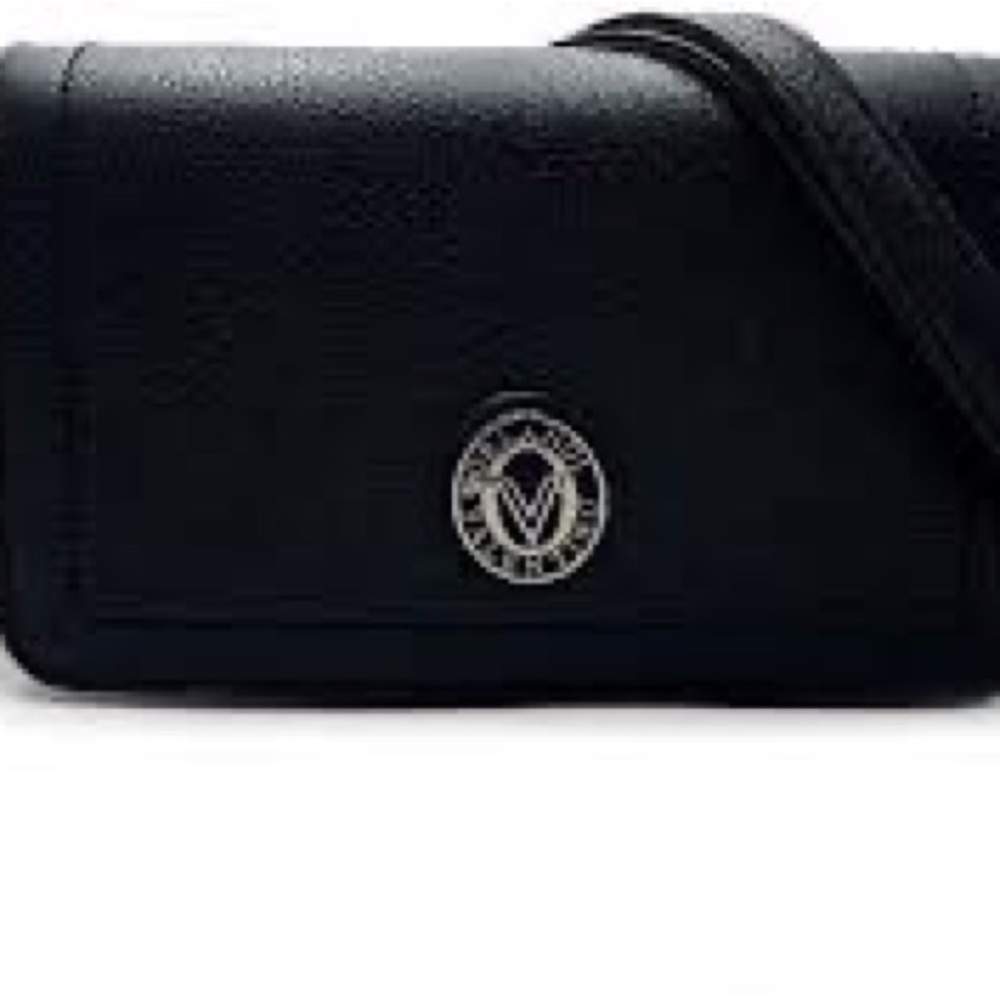 Valentino Orlandi Black Crossbody Bag